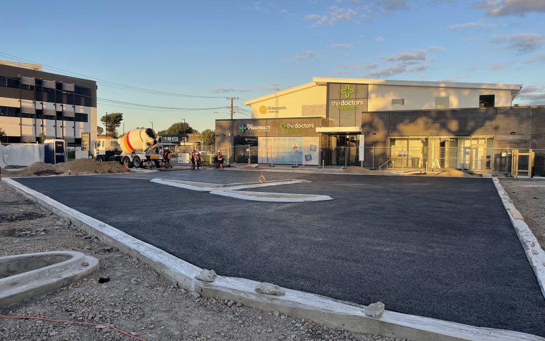 Commercial carpark in Tauranga