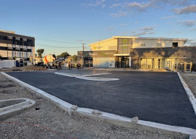 Commercial carpark in Tauranga