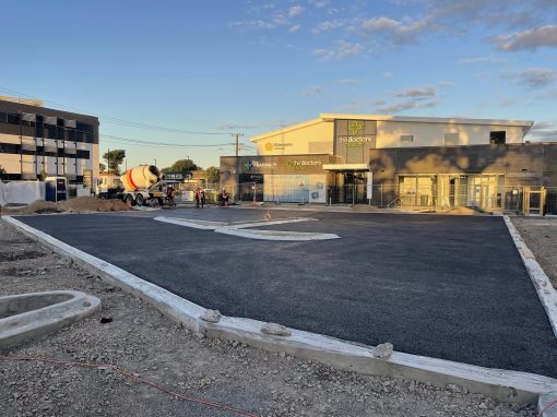 Commercial carpark in Tauranga