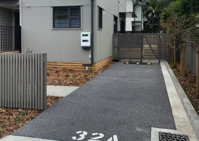 Permeable Concrete New Zealand kainga ora whangarei low carbon parking solution