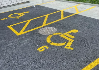 Permeable Concrete New Zealand property driveway water drainage system