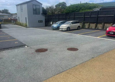Permeable Concrete New Zealand property landscaping water drainage